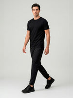 Men's Essential Urban Sneaker - Triple Black Minimalist