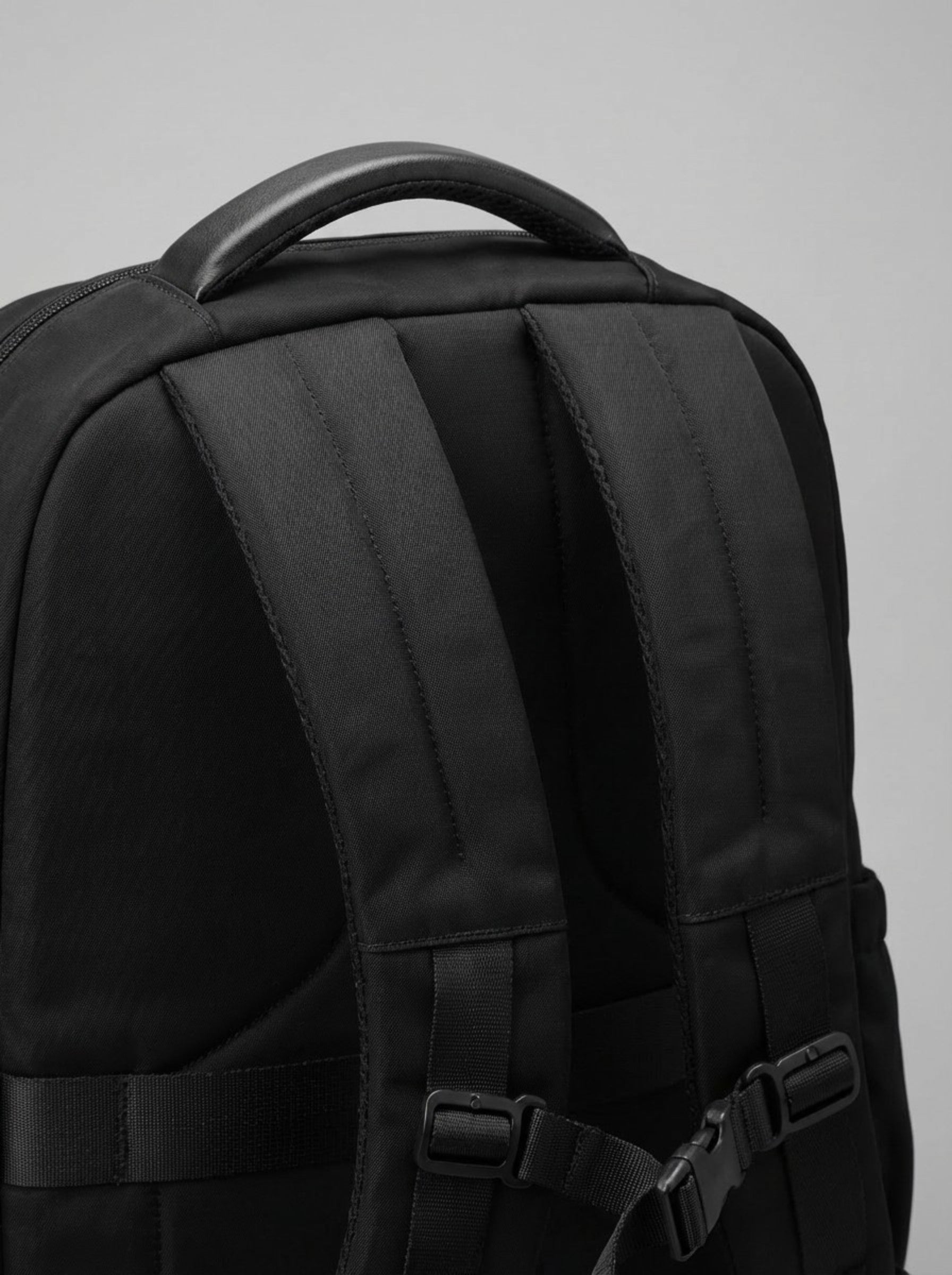 Men's Urban Utility Backpack "HUO HUO" — All Black