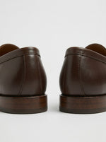 Men's Timeless Espresso Leather Penny Loafers