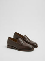 Men's Timeless Espresso Leather Penny Loafers