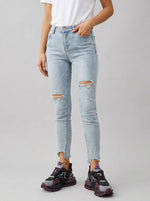 Retro Chunky Fashion Sneakers - White/Light Grey