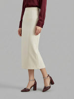 Women's Burgundy Rhinestone-Embellished Block Heel Pumps