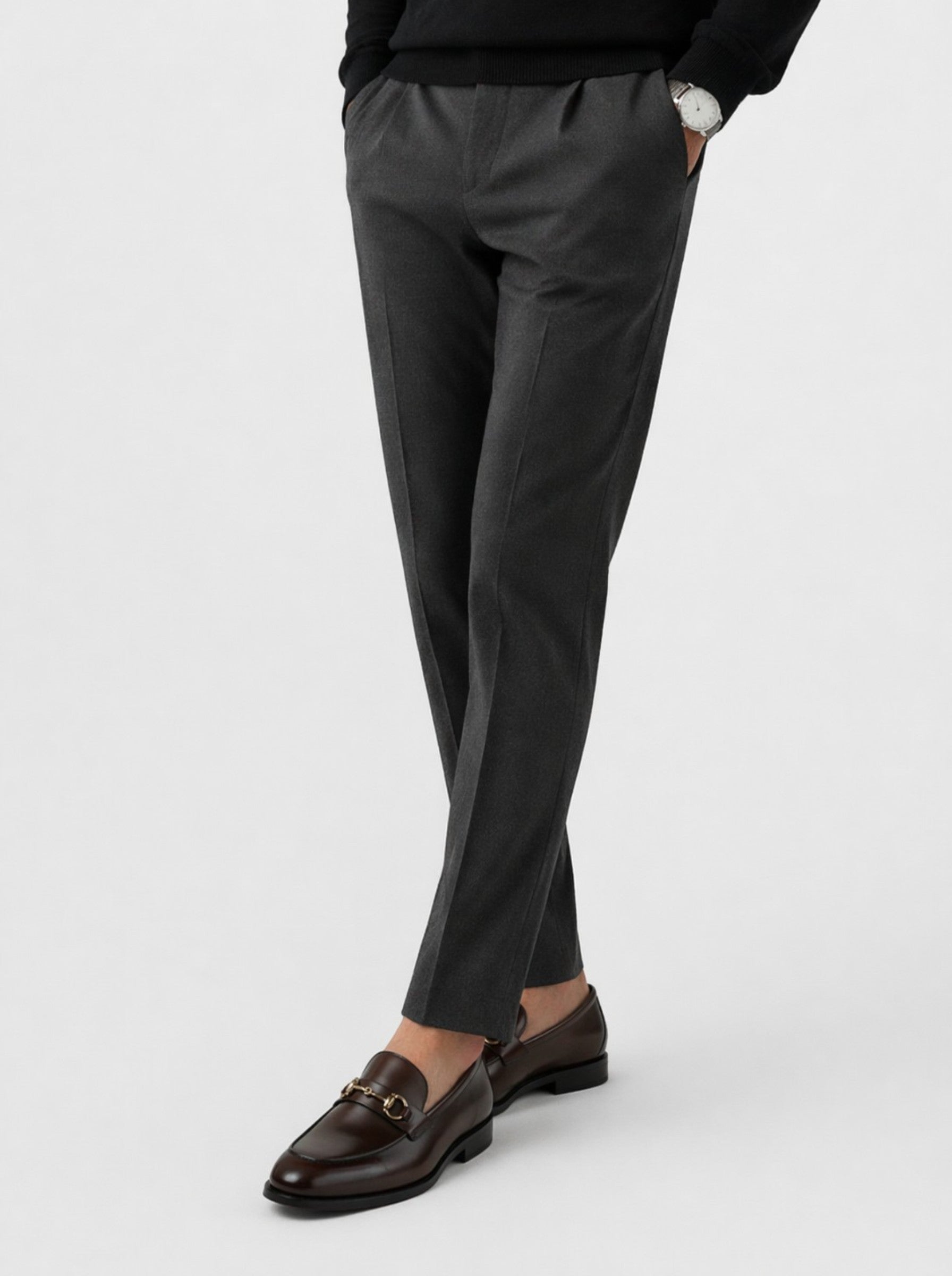 Men's Heritage Horsebit Loafers — Deep Mahogany Leather