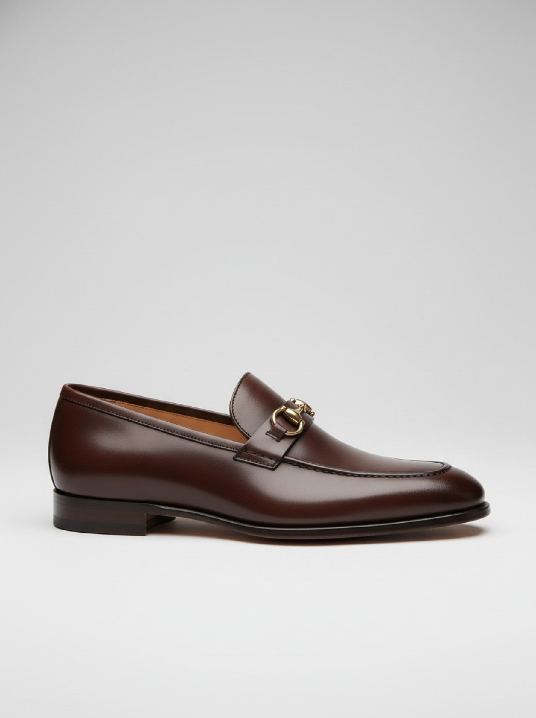 Men's Heritage Horsebit Loafers — Deep Mahogany Leather