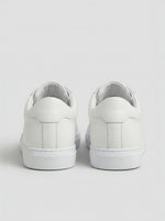 Men's Essential Minimalist White Leather Sneakers