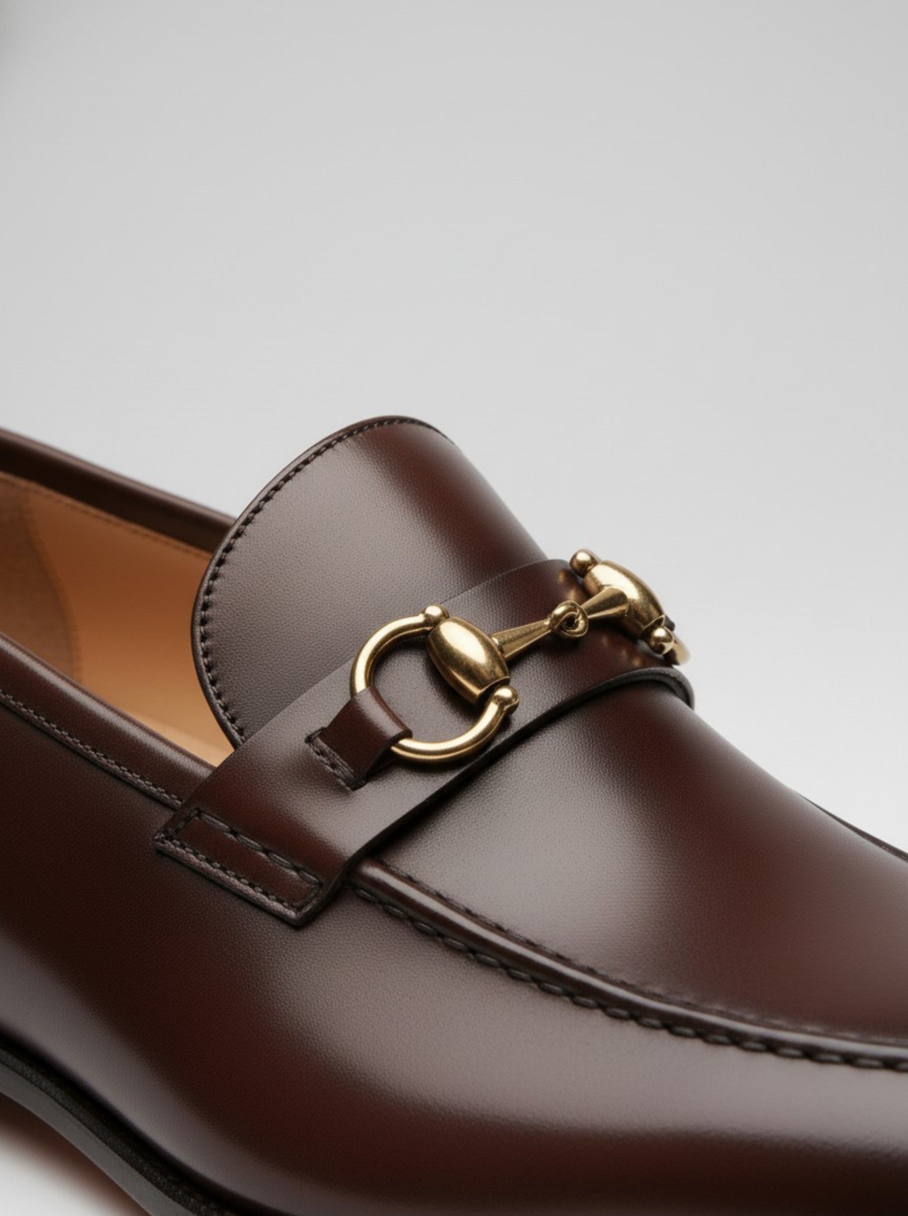 Men's Heritage Horsebit Loafers — Deep Mahogany Leather