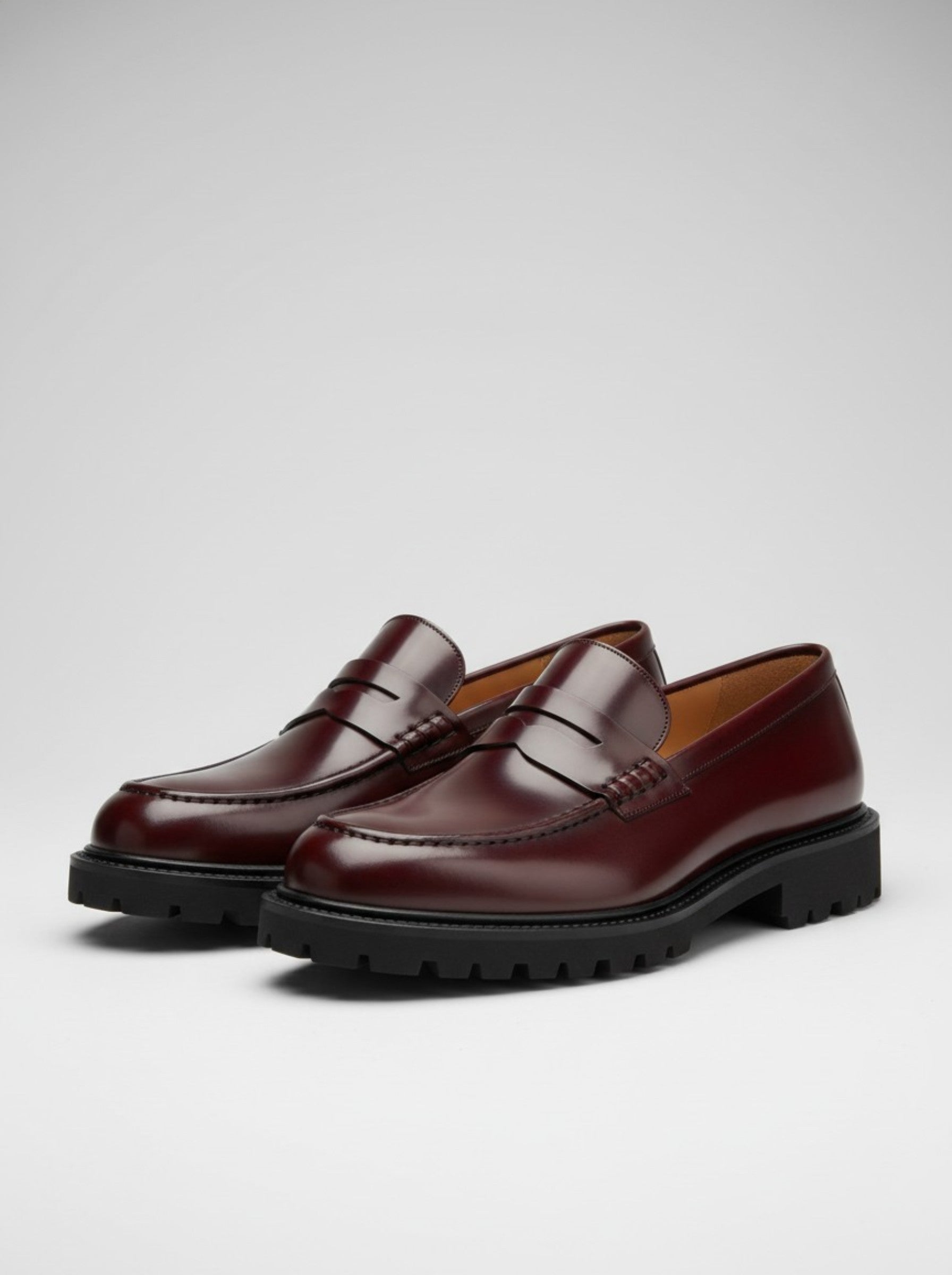 Men's Deep Burgundy Suede Slip-On Hybrid Shoe
