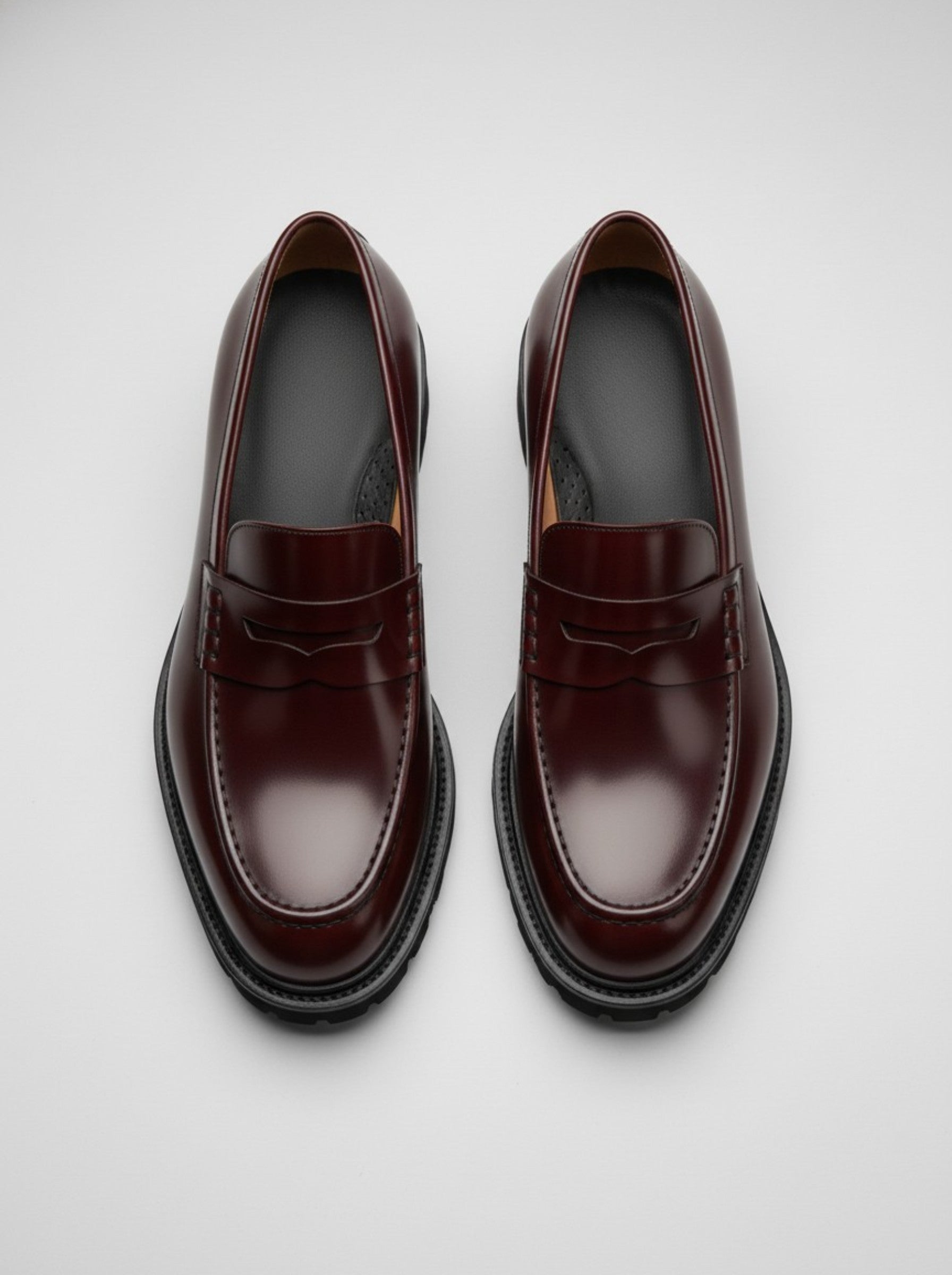 Men's Deep Burgundy Suede Slip-On Hybrid Shoe