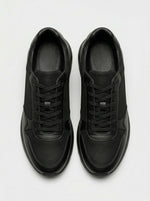Men's Essential Urban Sneaker - Triple Black Minimalist
