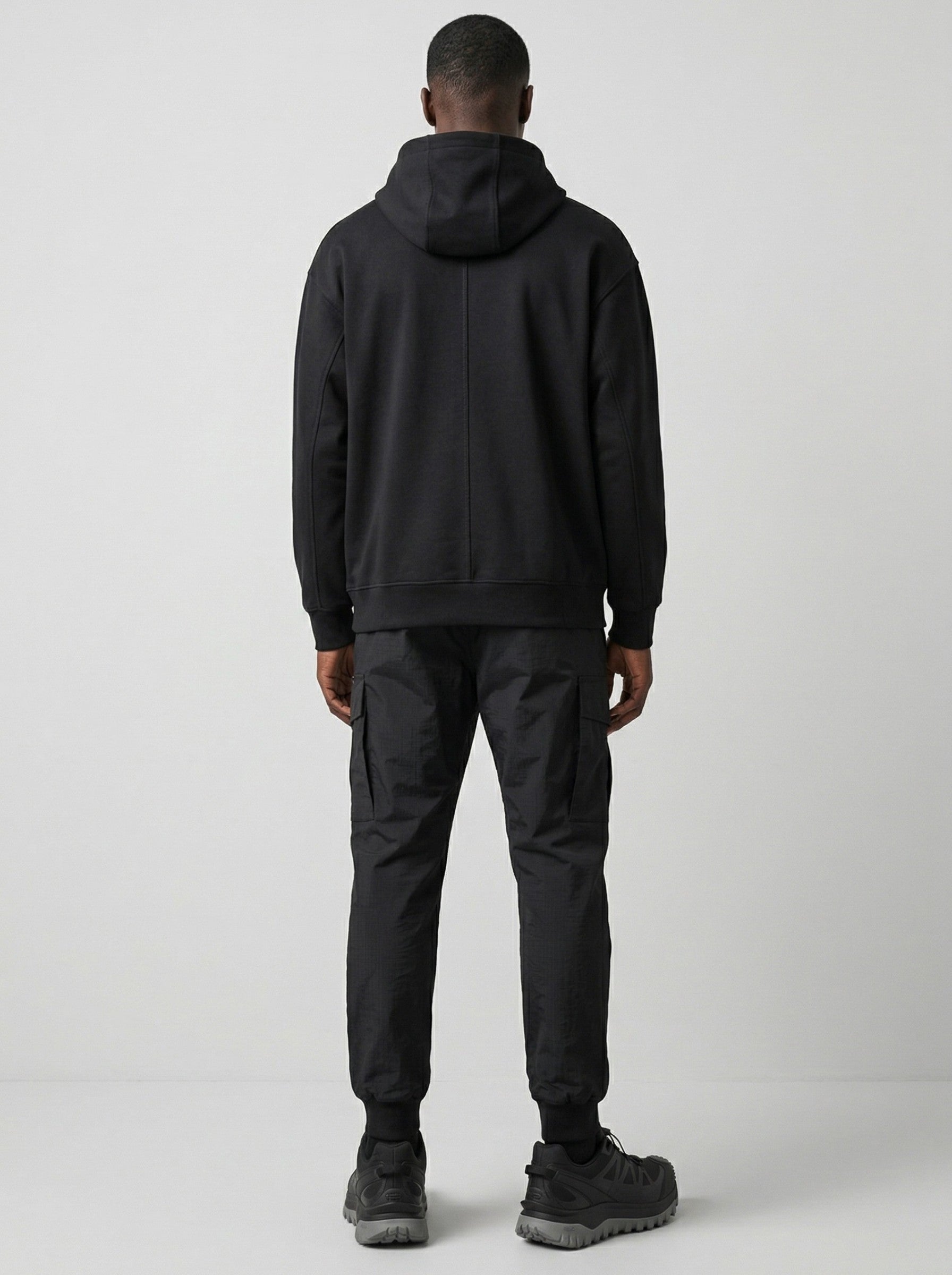 Men's Technical Trail Runner — Black/Graphite Grey